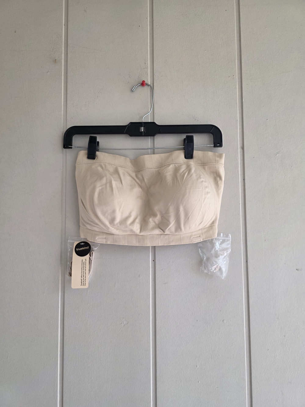 Turekind Convertible Strapless Bandeau Bra Beige Sz XL New With Tags